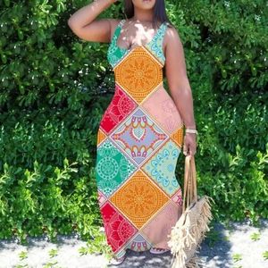 Plus Size Casual Tank Dress